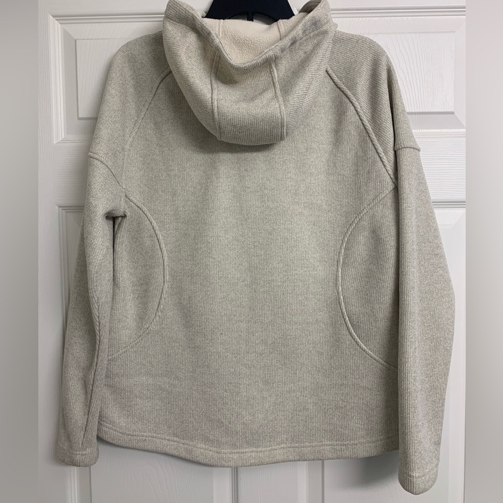 Spider Cara Waffle Knit Outdoor Ski Sweater Sweatshirt Hoodie Size L - Picture 3 of 8